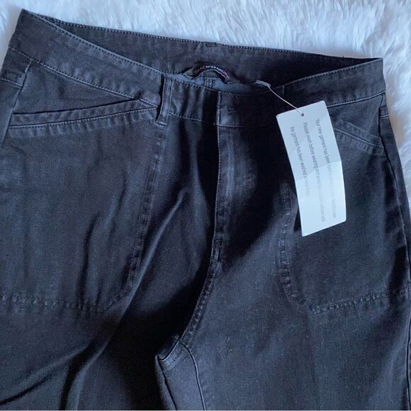 Isaac Mizrahi Live Jeans NEW Size 8 Black - Picture 3 of 7